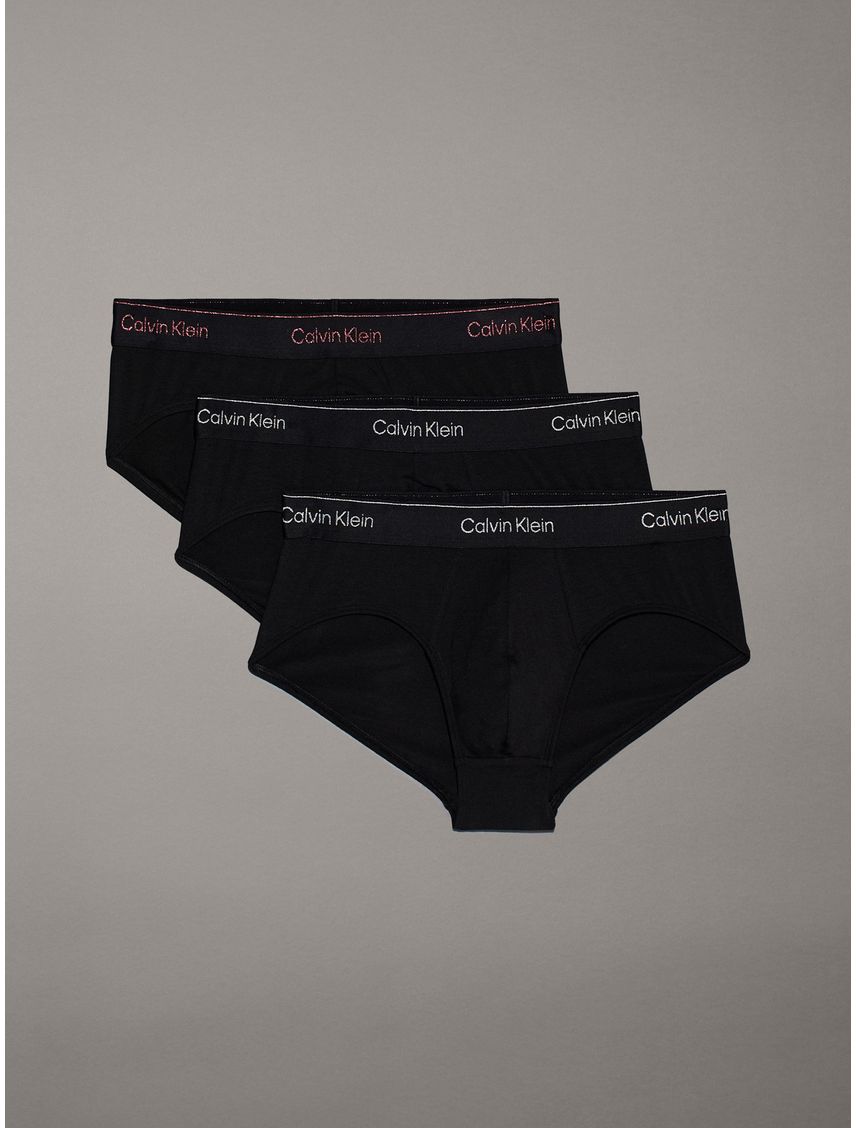 Pack negro de 3 slip - Modern cotton