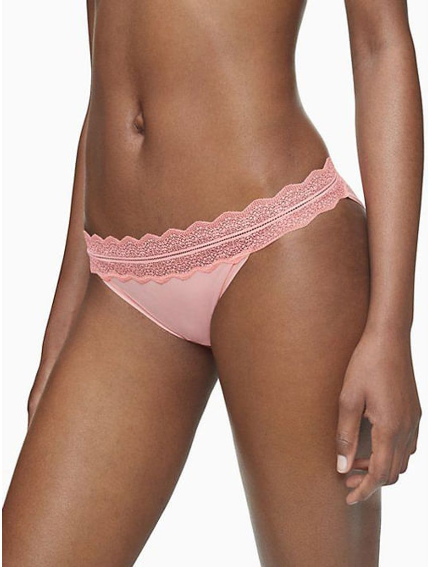 Pantie Rosada Tipo Bikini En Microfibra Para Mujer