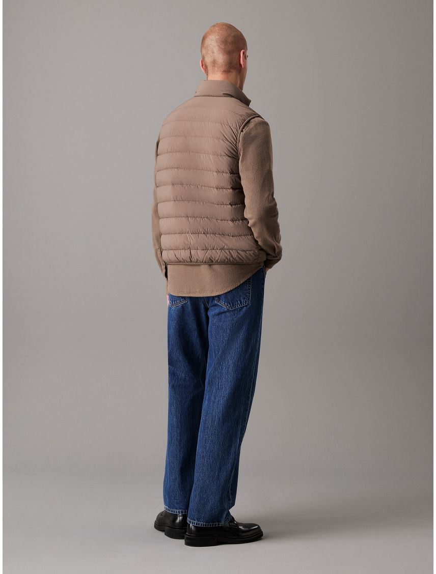 Chaleco Chocolate Acolchado Ultraligero