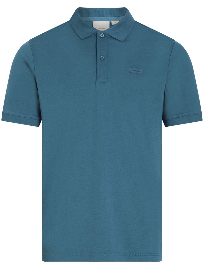 Polo Verde slim de algodón