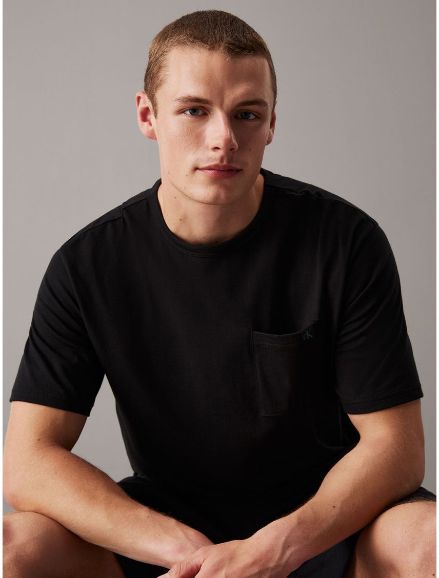 Camiseta Negra Para Dormir Confort