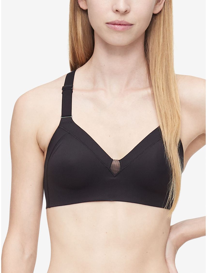 Bralette Negro Microfibra Mujer Calvin Klein