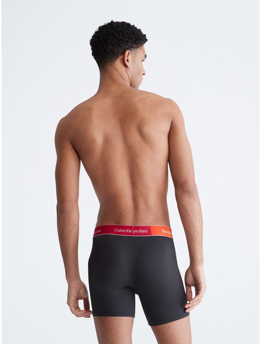 Boxer Con Logo Hombre Negro Calvin Klein