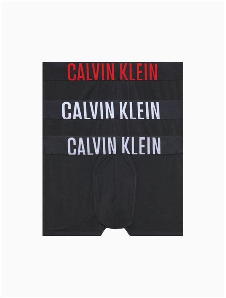 Boxer Negro Algodón Trunk 3 Piezas Hombre Ca