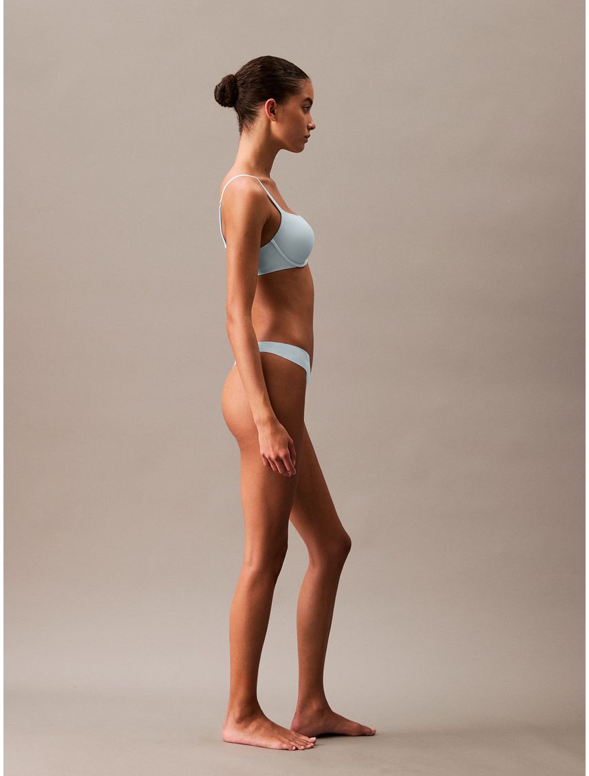 Pantie Tipo Tanga Verde - Invisible En Microfibra