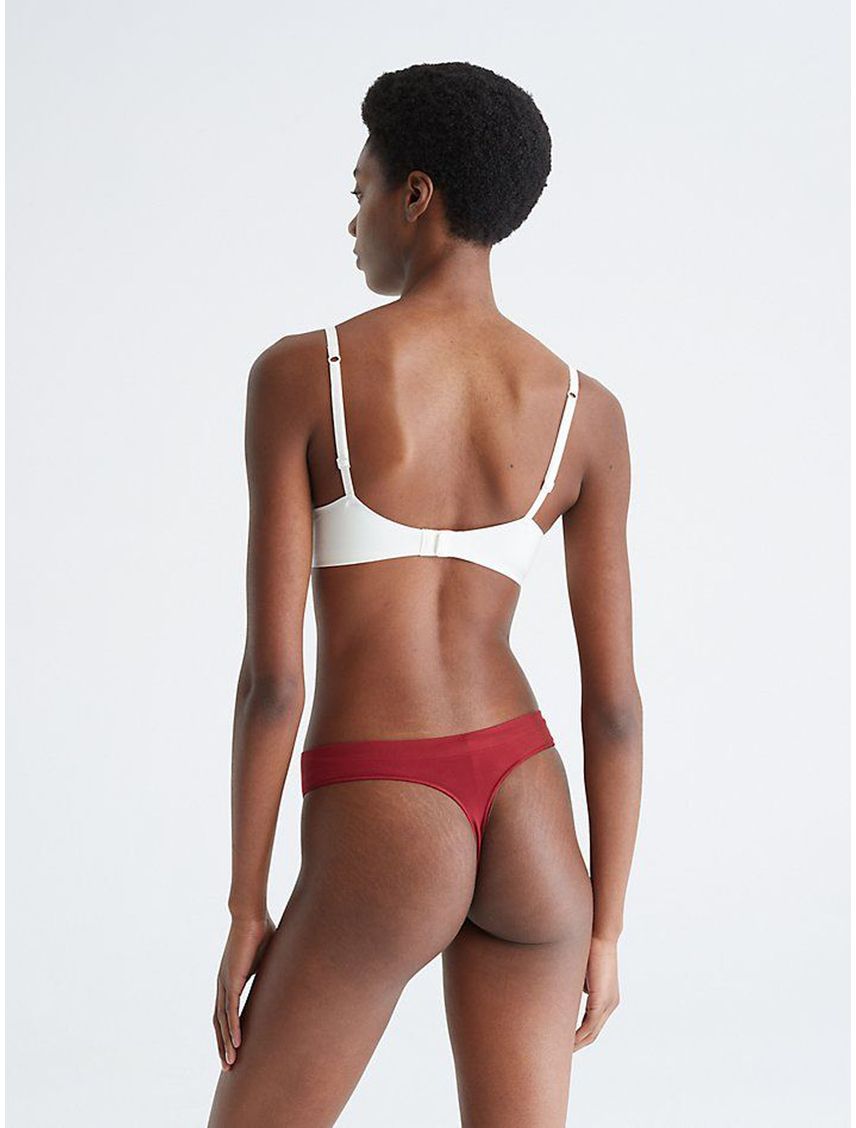 Pantie Roja Tipo Tanga Para Mujer