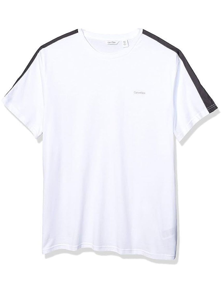 Camiseta blanca con micro logo