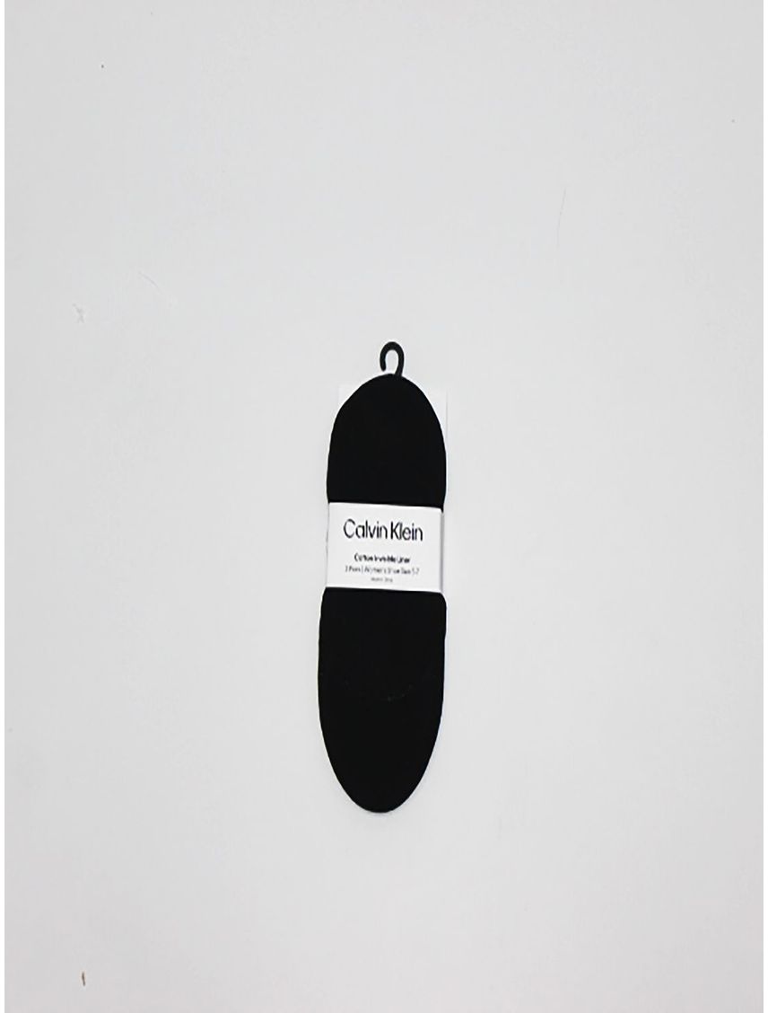 Pack negro negro de 3 calcetines invisibles