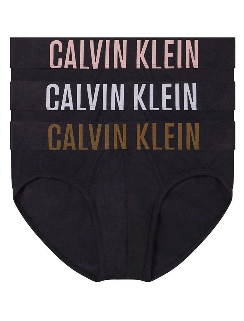 Pack De 3 Calzoncillos Intense Negros En Algodón