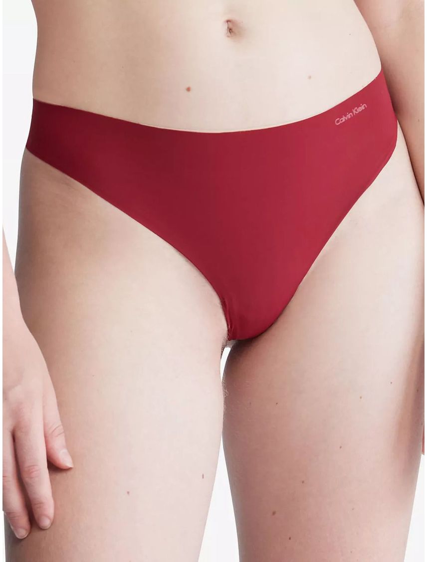 Pantie tipo Tanga Invisible Con Logo En El Lateral
