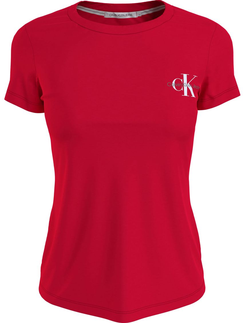 Pack Rojo De 2 Camiseta Corte Slim Y Diseño Mo