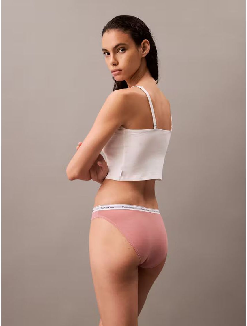 Pantie Rosado Tipo Bikini Clásicas - Modern Logo