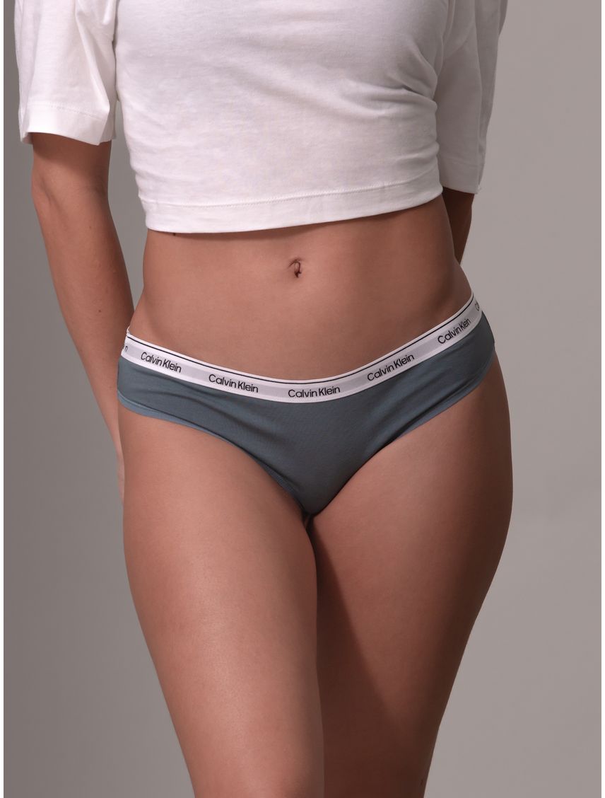 Pantie Gris Tipo Brazilian - Modern Logo
