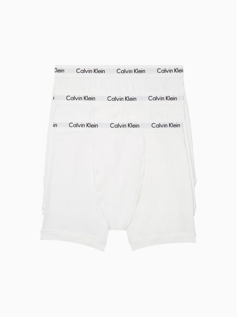 Calvin Klein Boxers Blancos Boxer Blanco Algodón Brief Piezas