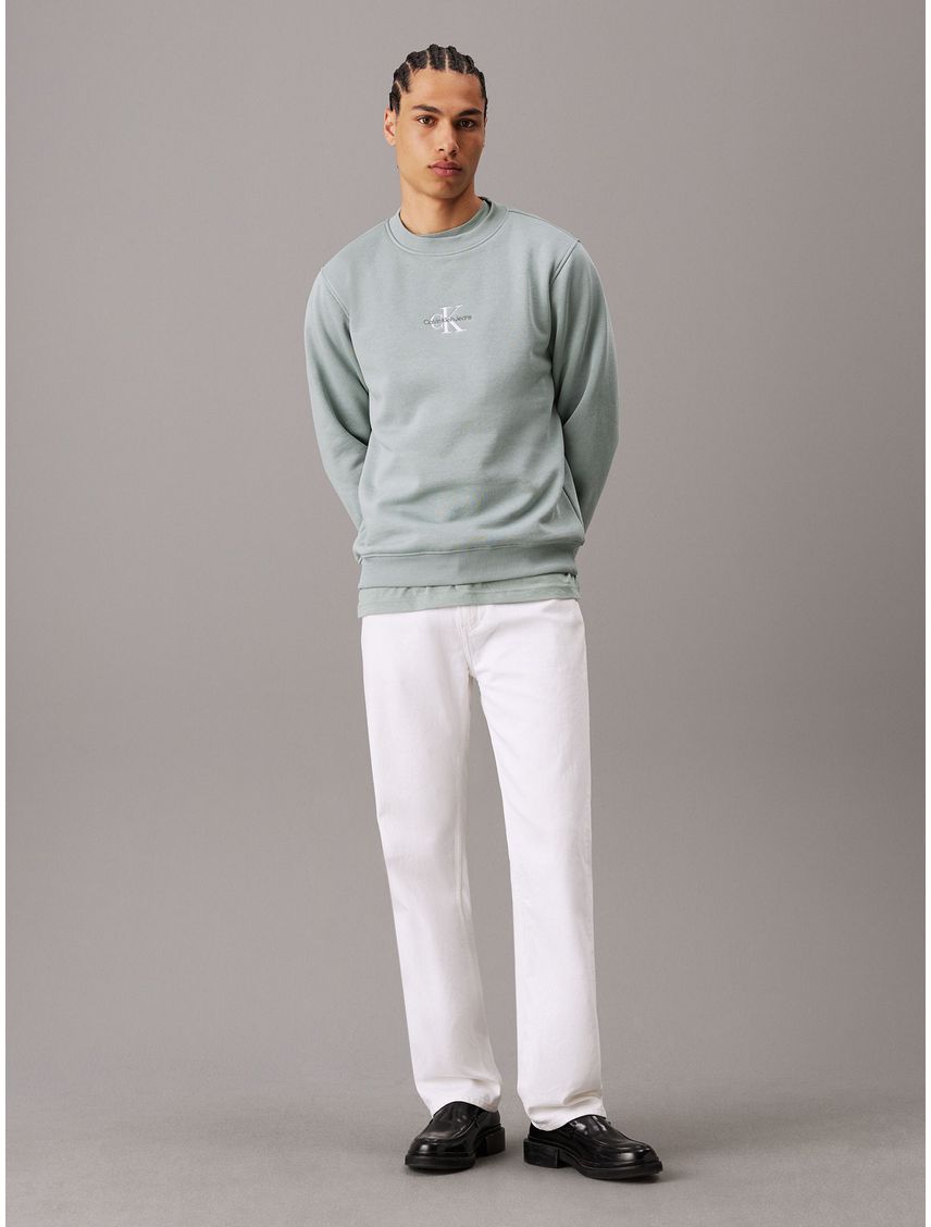 Saco Verde Con Monograma Para Hombre