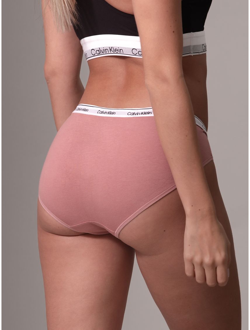 Pantie Rosado Tipo Hipster - Modern Logo