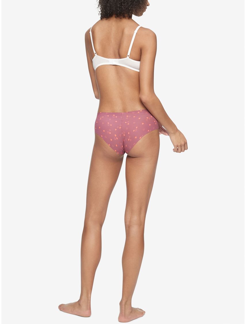 Pantie Rosada Estampada En Microfibra Para Mujer