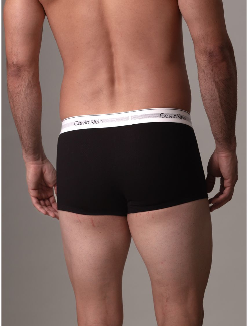 Pack negro de 3 boxer low rise trunks - modern air