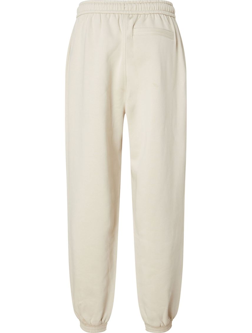 Jogger Beige Holgado De Algodón Orgánico Para Hombre