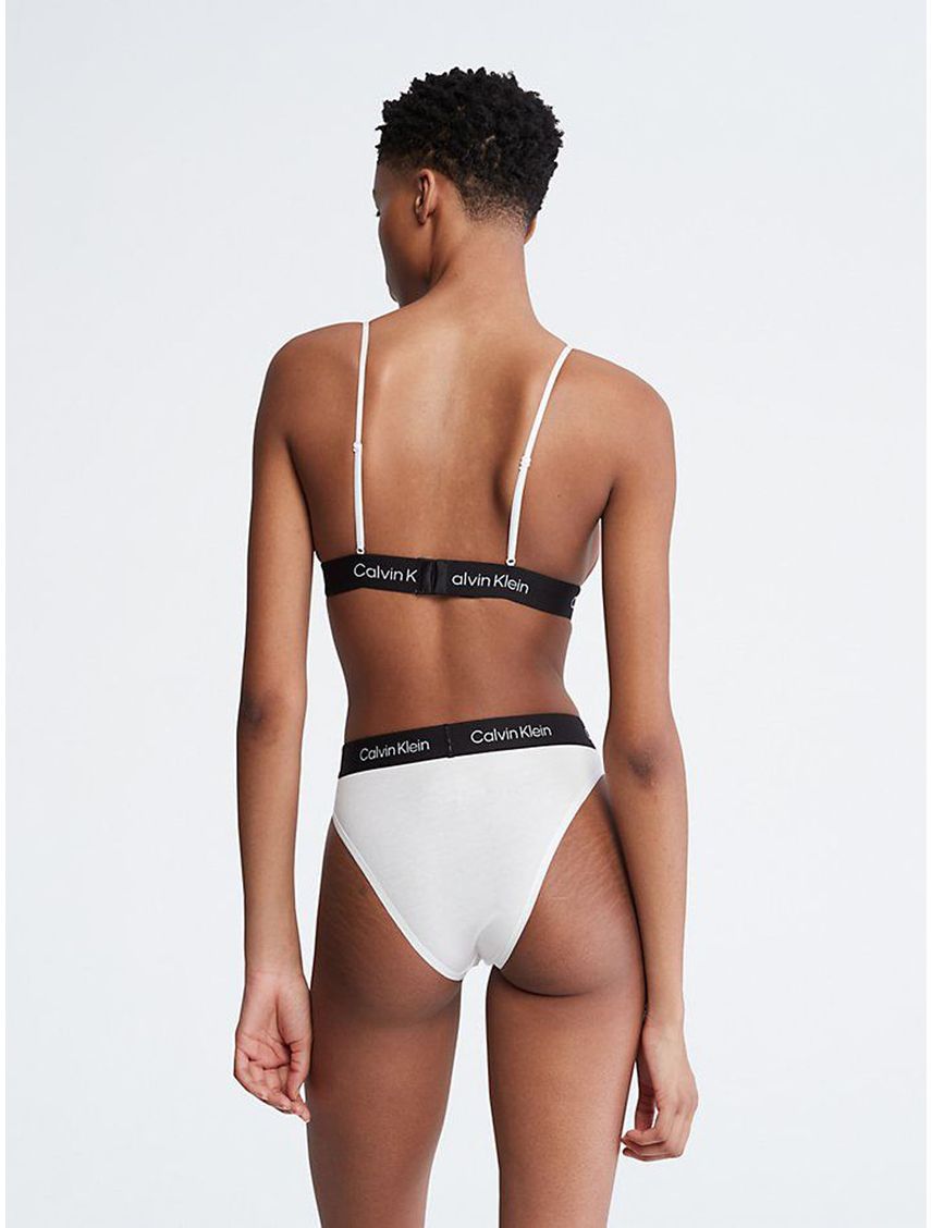 Pantie Blanca Tipo Bikini En Algodón