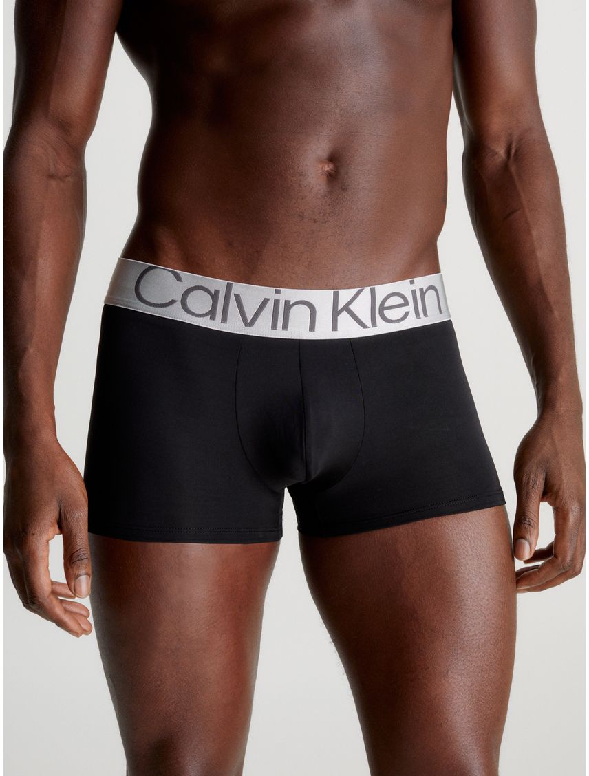 Pack de 3 Boxer Negros - Steel - Low Rise Trunk