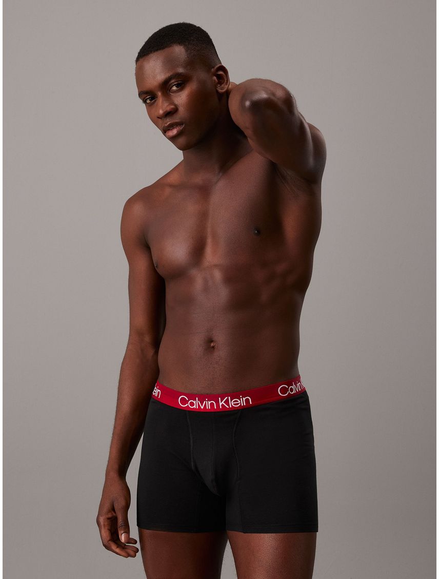 Paquete negro de 3 bóxer - modern structure