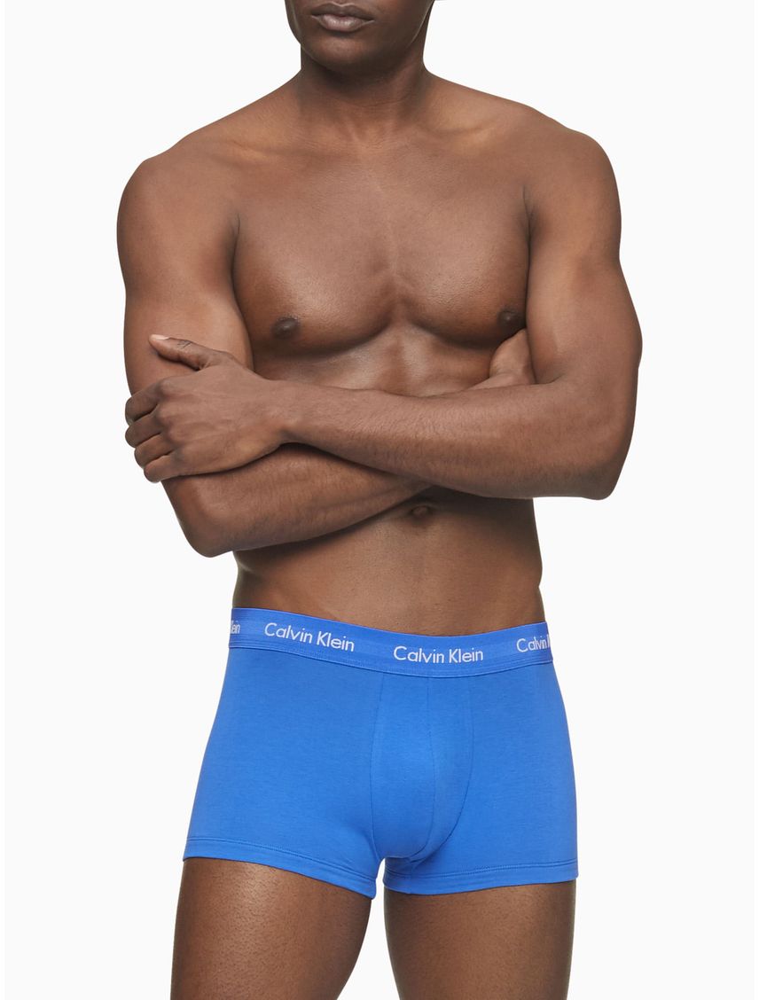 3 Pack de Bóxer En Algodón Low Rise Trunk Para Hombre