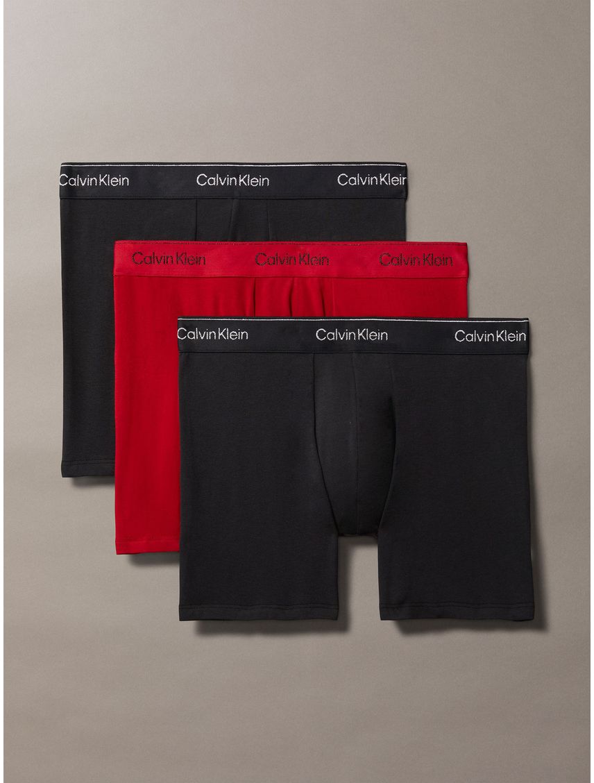 Pack negro de 3 boxer brief - Modern cotton