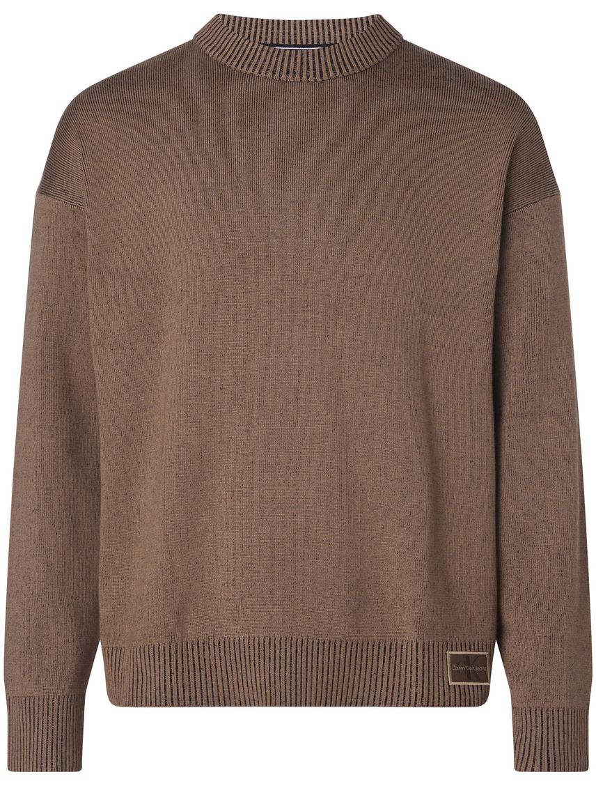 Saco café Manga Larga Calvin Klein Hombre