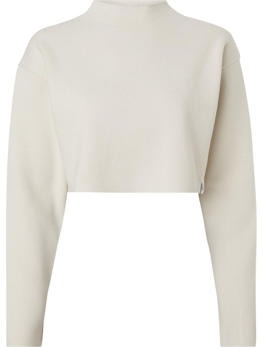 Saco Beige Cropped