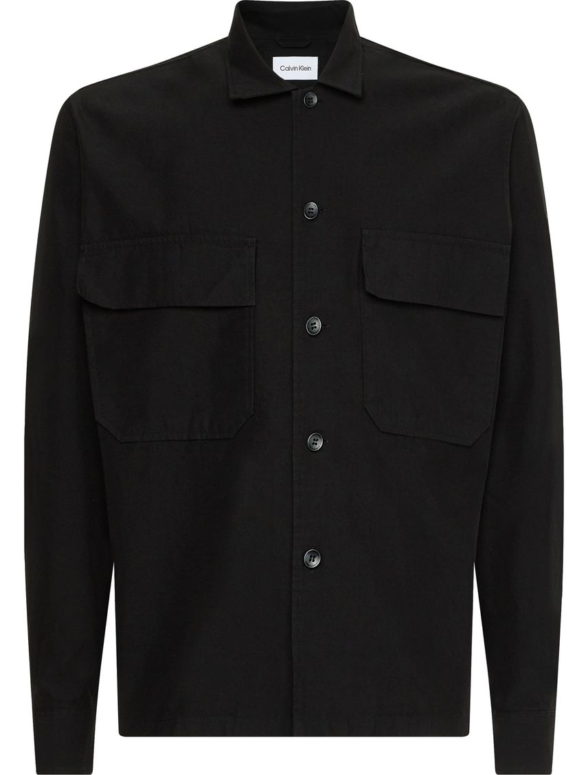 Sobrecamisa de sarga boxy