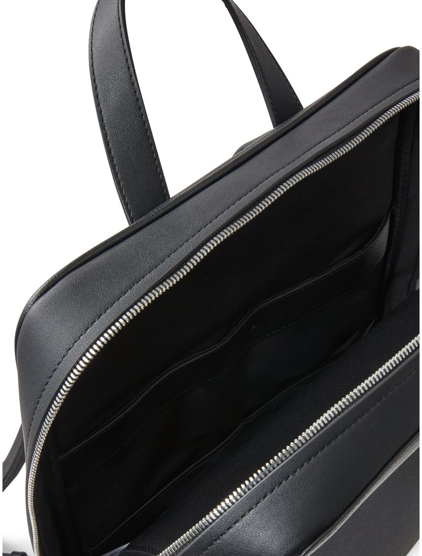 Morral negro cuadrado