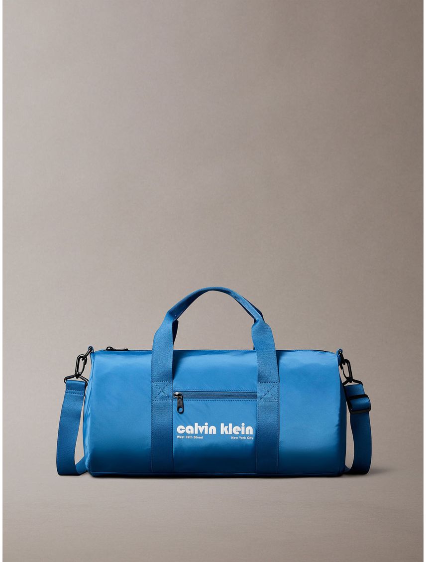 Bolso azul duffle deportivo