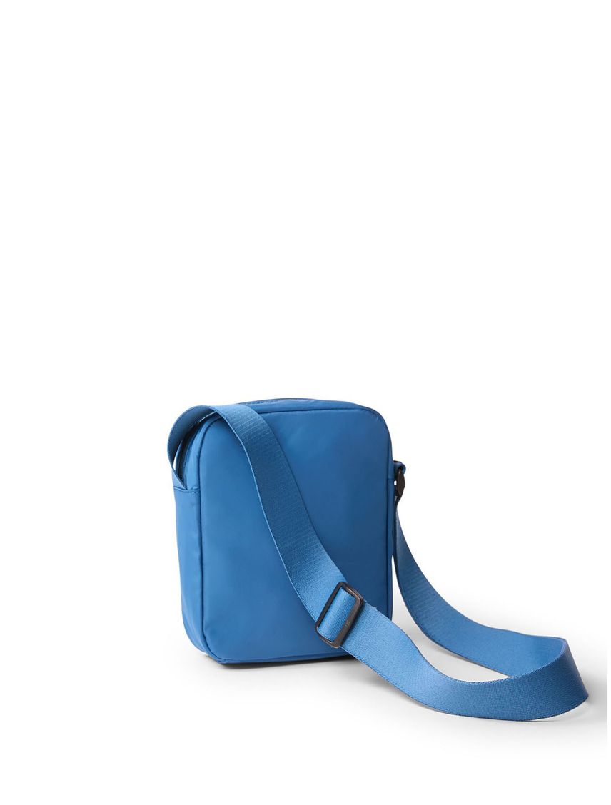 Bolso azul reporter