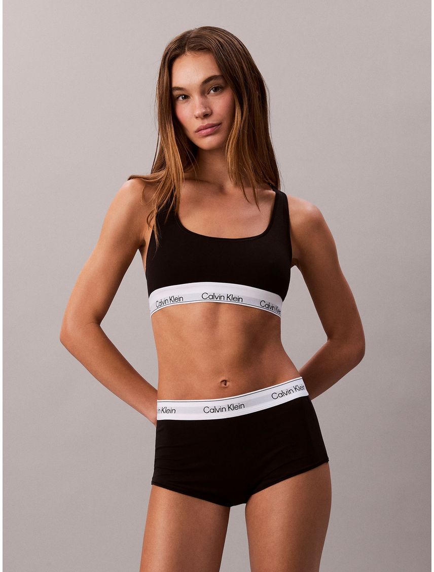 Corpiño negro sin forro - Icon Cotton Modal