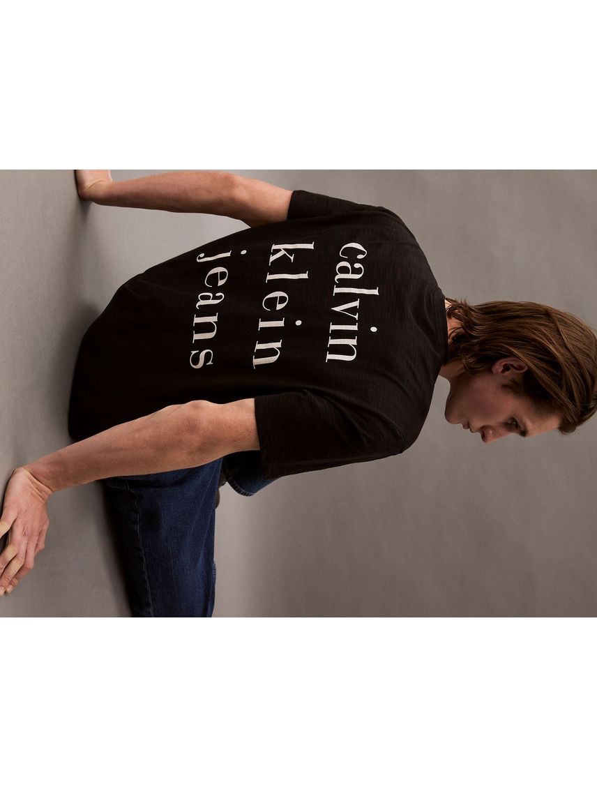 Camiseta negra Classic Crewneck