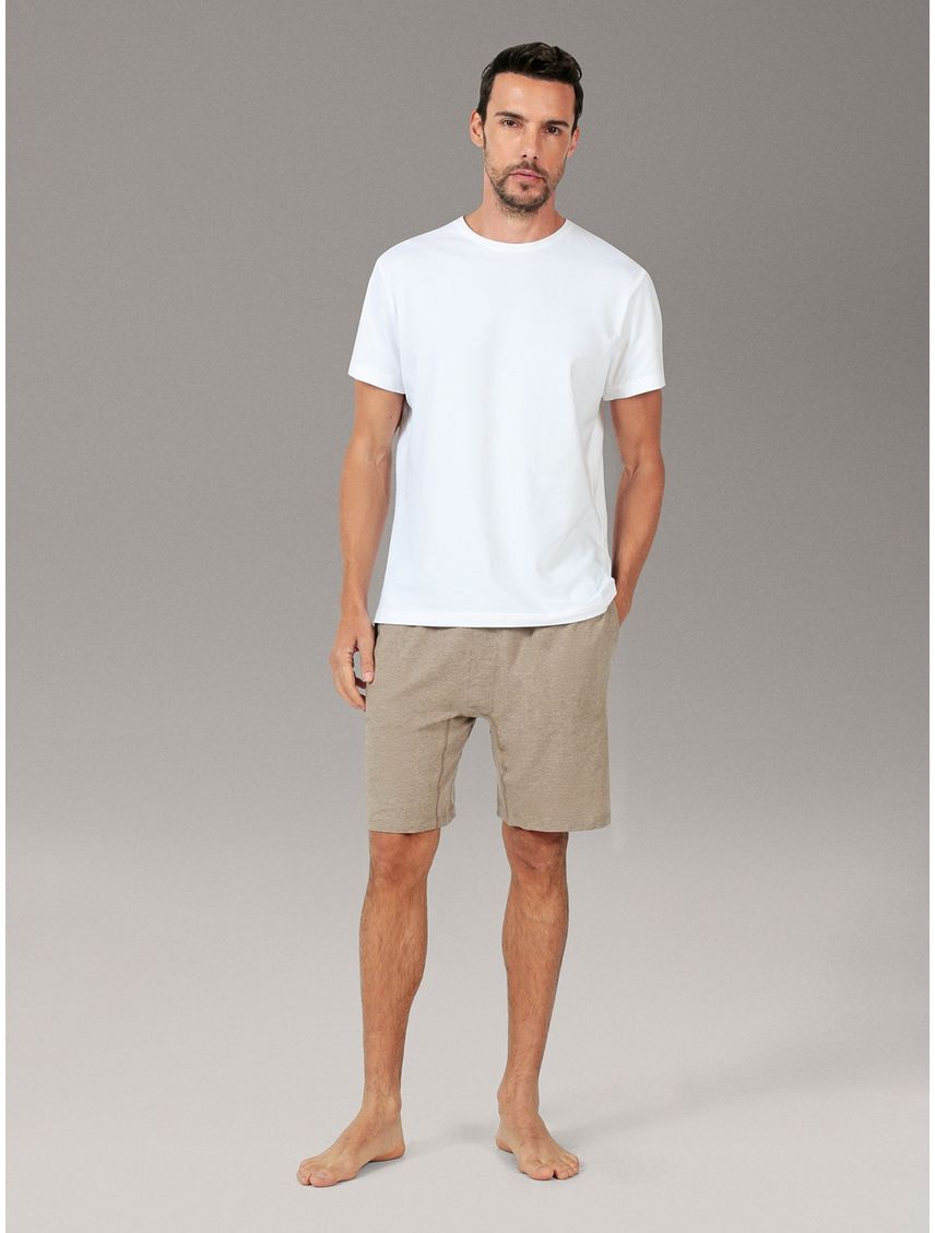 Pantaloneta chocolate e pijama - moern cotton