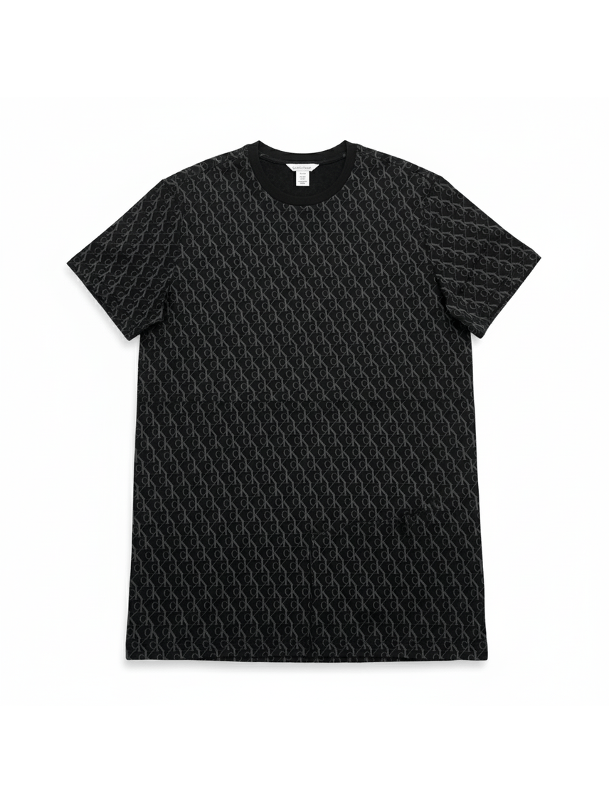 Camiseta Negra con Estampado