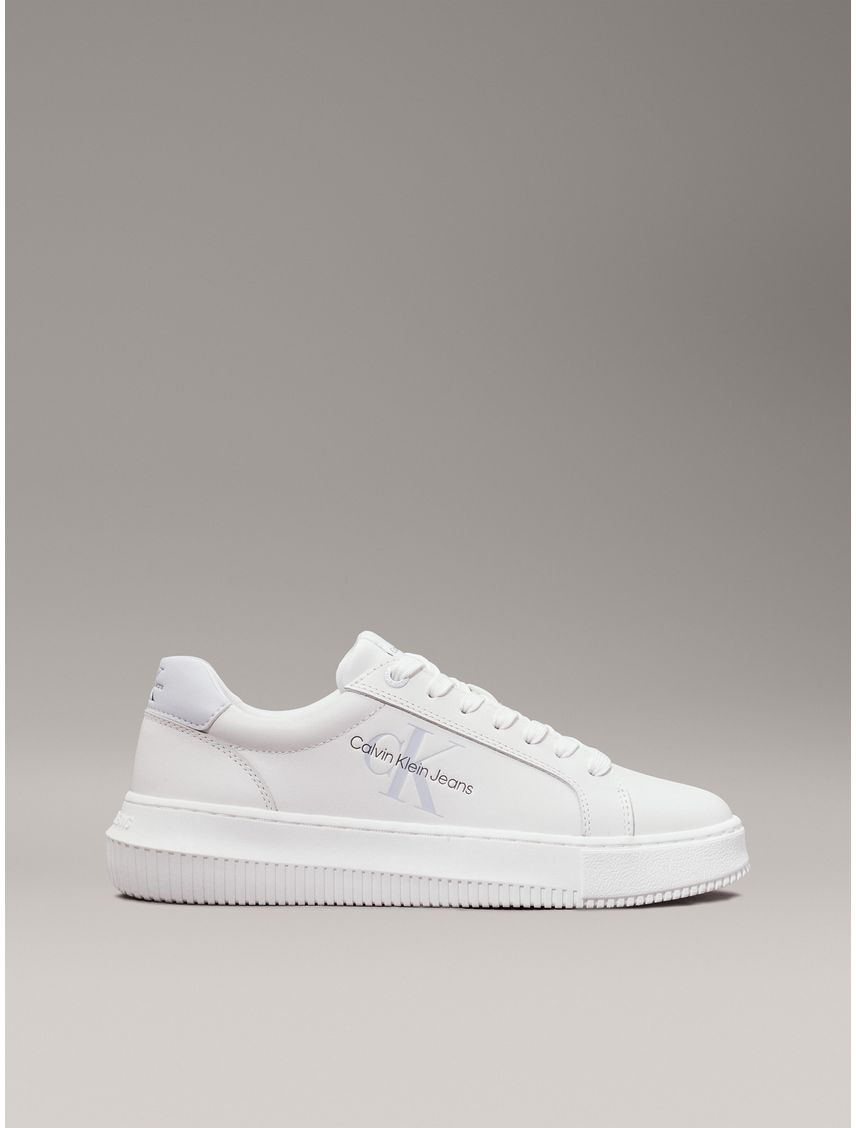 Tenis blanco chunky cupsole laceup