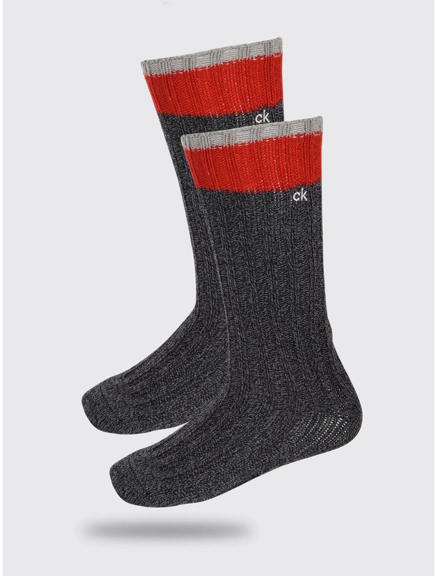 Medias largas con monograma ck