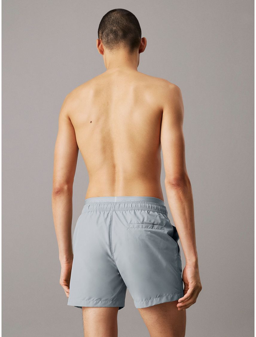 Traje de baño corto con cinturilla doble - CK Meta Legacy