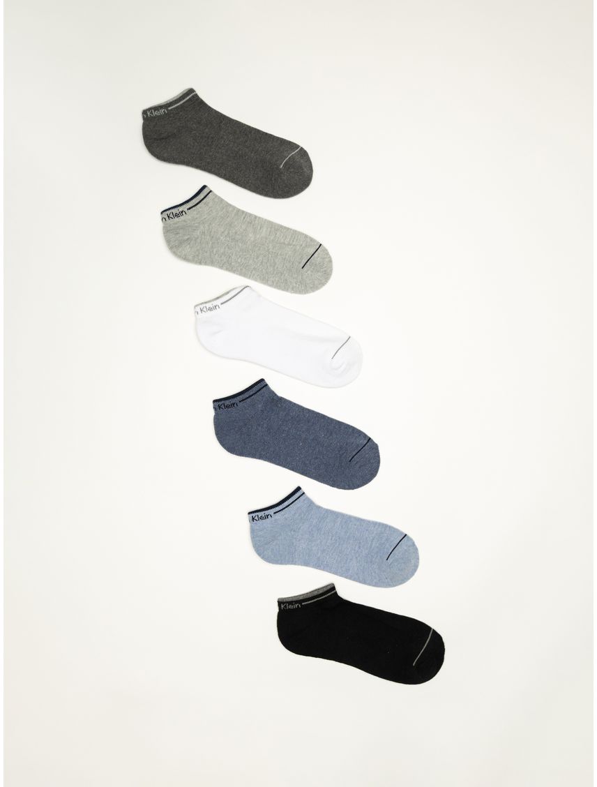 Pack de 6 medias deportivas bajas