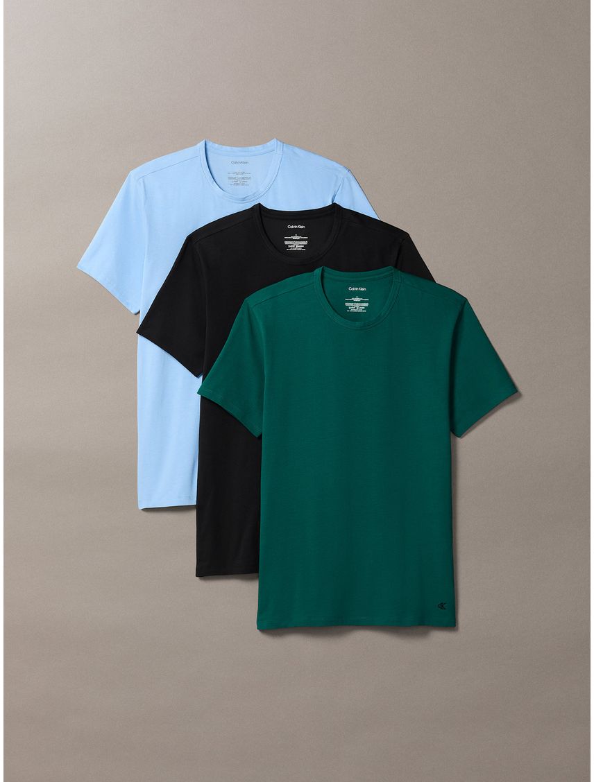 Pack multicolor de 3 camisetas - Micro Stretch