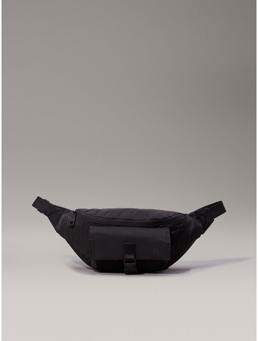 Canguro negro acolchado